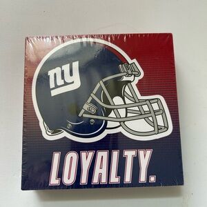 NY Giants Loyalty Wall Desk Man Cave Decore